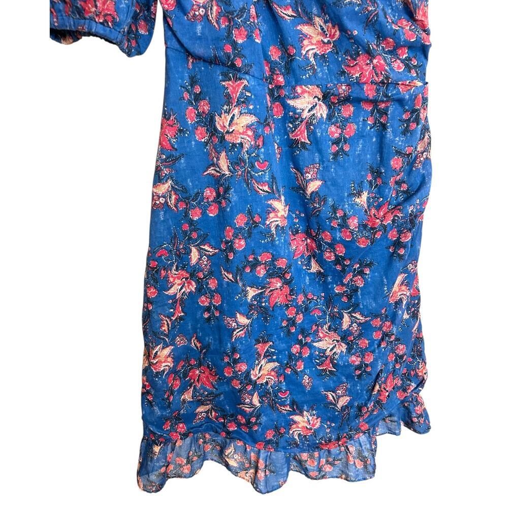 Isabel Marant Etoile, Women's 'Esther' Dress, Mini Ruched, Blue Size 36 FR, 4 US - Picture 8 of 11